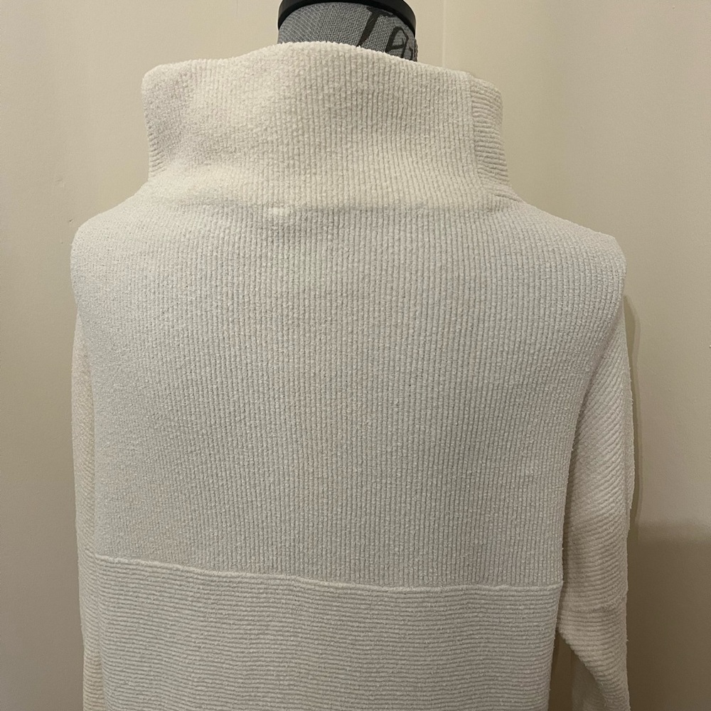 Free People Ottoman Tunic Sweater in Ecru (White), Size XS - Picture 6 of 16